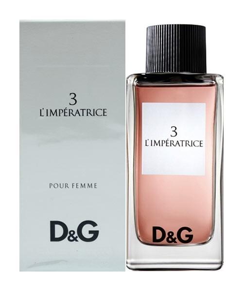 D&g 3 l'imperatrice edt 100ml